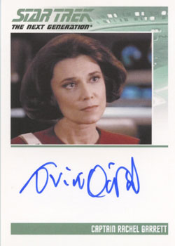 Tricia O'Neil as Captain Rachel Garrett Autograph card