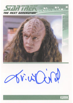 Tricia O'Neil as Kurak Autograph card