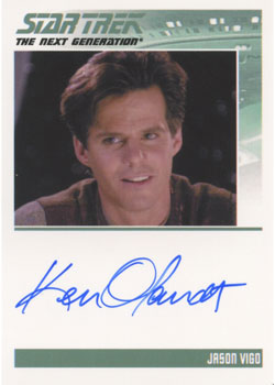 Ken Olandt as Jason Vigo Autograph card