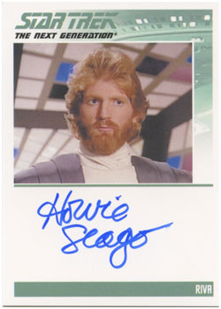 Howie Seago as Riva Autograph card