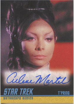 Arlene Martel as T'Pring in Amok Time Single Autograph
