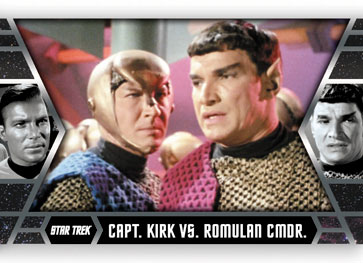 Captain Kirk vs. Romulan Commander in Balance of Terror Kirks Epic Battles