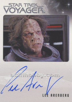 Lee Arenberg as Pelk Autograph card