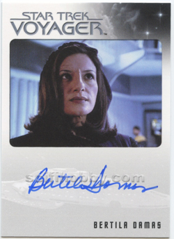 Bertila Damas as Marika Wilkarah Autograph card