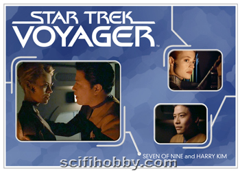 Seven of Nine and Harry Kim Voyager Relationships