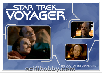 The Doctor and Denara Pel Voyager Relationships Parallel