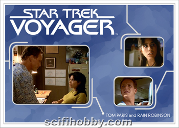 Tom Paris and Rain Robinson Voyager Relationships Parallel