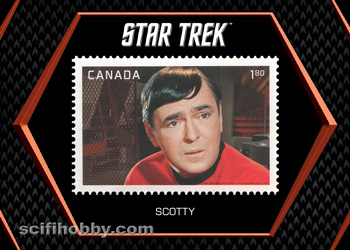 Scotty 50th Anniversary Canada Stamps