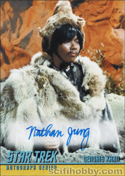 Nathan Jung as Genghis Khan in 