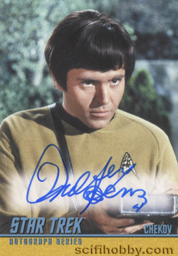 Walter Koenig as Chekov Autograph card