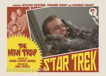 The Man Trap TOS Lobby card by Juan Ortiz