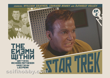The Enemy Within TOS Lobby card by Juan Ortiz