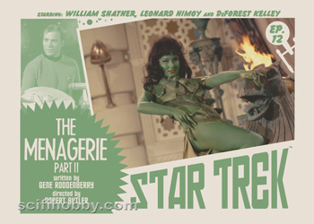 The Menagerie, Part 2 TOS Lobby card by Juan Ortiz