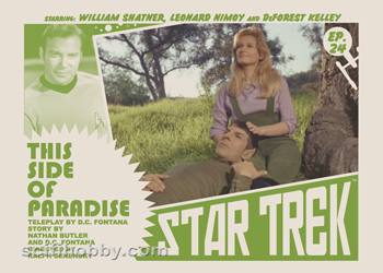 This Side of Paradise TOS Lobby card by Juan Ortiz