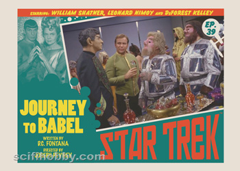 Journey to Babel TOS Lobby card by Juan Ortiz