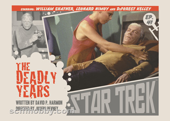 The Deadly Years TOS Lobby card by Juan Ortiz