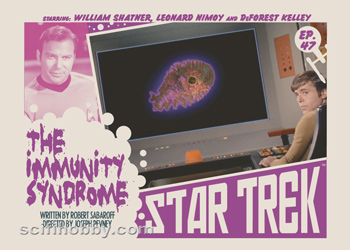 The Immunity Syndrome TOS Lobby card by Juan Ortiz