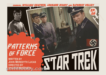 Patterns of Force TOS Lobby card by Juan Ortiz