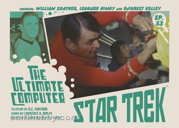 The Ultimate Computer TOS Lobby card by Juan Ortiz