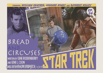 Bread and Circuses TOS Lobby card by Juan Ortiz
