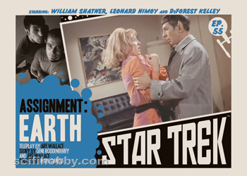 Assignment: Earth TOS Lobby card by Juan Ortiz