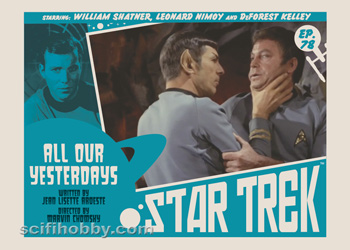 All Our Yesterdays TOS Lobby card by Juan Ortiz
