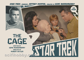 The Cage TOS Lobby card by Juan Ortiz