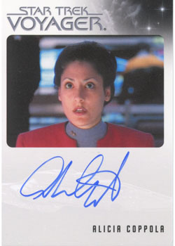 Alicia Coppola as Lt. Stadi Autograph card
