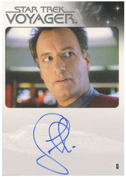 John DeLancie as Q Autograph card