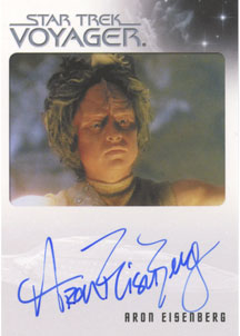 Aron Eisenberg as Kar Autograph card