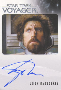 Leigh McCloskey as Tieran Autograph card