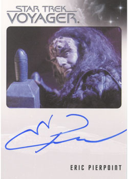 Eric Pierpoint as Kortar Autograph card