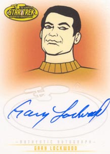 Gary Lockwood as Gary Mitchell Autograph card