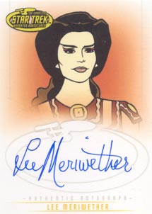 Lee Meriwether as Losira Autograph card