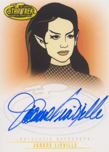 Joanne Linville as Romulan Commander Autograph card