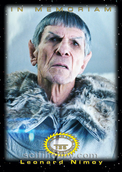Leonard Nimoy/Spock In Memoriam Expansion Card Leonard Nimoy/Spock In Memoriam Expansion card