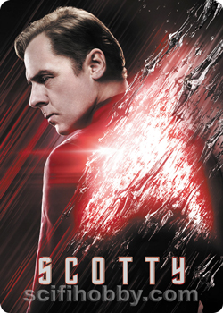 Scotty Star Trek Beyond Metal Poster card