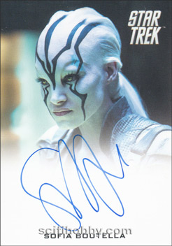 Sofia Boutella as Jaylah in Star Trek Beyond Star Trek Movies Autograph card