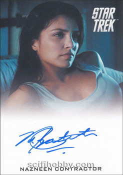 Nazheen Contractor as Rim Harewood in Star Trek Into Darkness Star Trek Movies Autograph card