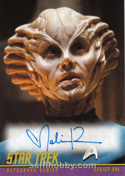Melissa Roxburgh as Ensign Syl in Star Trek Beyond Star Trek Movies Autograph card