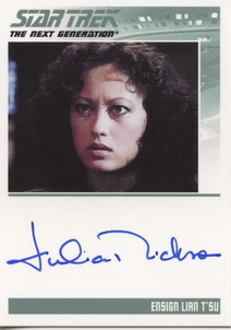 Julia Nickson Autograph card