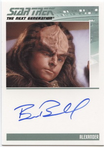 Brian Bonsall Autograph card