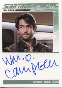 William O. Campbell Autograph card