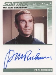 Peter Mark Richman Autograph card