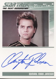 Clayton Rohner Autograph card