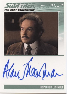 Alan Shearman Autograph card