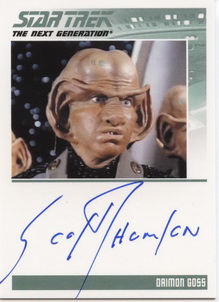 Scott Thompson Autograph card