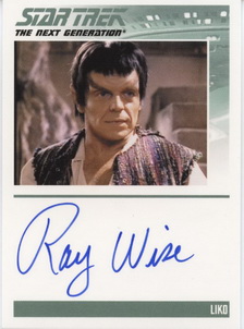 Ray Wise Autograph card