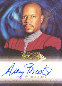 Avery Brooks as Captain Sisko Autograph card