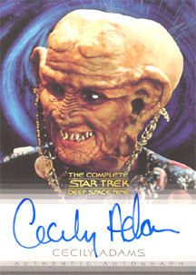 Cecily Adams as Ishka Autograph card